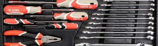 Narzędzia i elektronarzędzia. Wkrętaki, szczypce i klucze nasadowe YATO